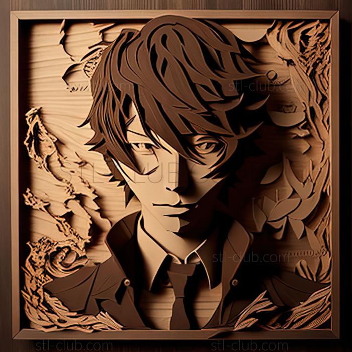 Anime Takayuki Sugo from Bungo Stray Dogs